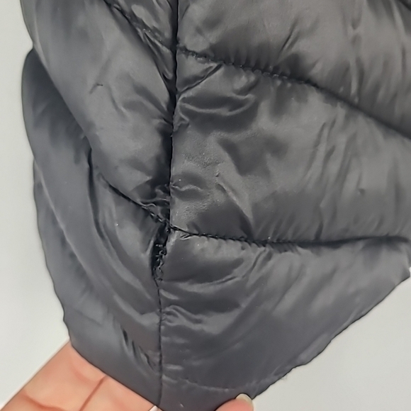 Laundry by Shelli Segal Women's Black Puffer Jacket Coat Hooded Sz S - Picture 13 of 13